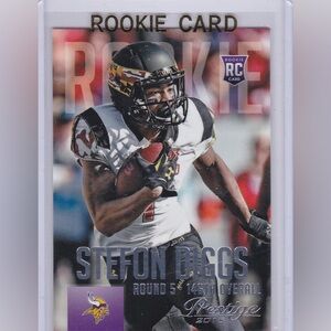 Stefon Diggs Rookie Card 2015 Panini Prestige Minnesota Vikings Nfl
